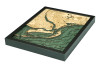 Fort Myers, FL 3D - Nautical Wood Chart