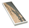 Juno Beach, FL - 3D Nautical Wood Chart
