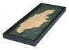 Jamaica - 3D Nautical Wood Chart