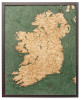 Ireland, Large - 3D Nautical Wood Chart