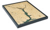 Washington, D.C. - 3D Nautical Wood Chart