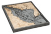 Delaware Bay, Delaware - 3D Nautical Wood Chart