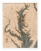 Chesapeake Bay  - 3D Nautical Wood Chart