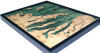 Grand Traverse Bay, Michigan, Small - 3D Nautical Wood Chart