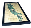 Silver Lake (Traverse), Michigan - 3D Nautical Wood Chart