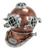 Mark V Diving Helmet - Copper Finish - 17.5"