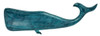Humpback Whale Plaque – Blue - 37"