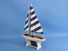 Sailboat Model with Blue Stripes 12" - Min. of 2