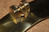 (BP-701-21) 21" Solid Polished Brass Porthole Mirror