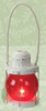 5" x 8" Red Ball Electric Lantern