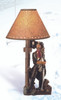 Table Lamp with Pirate Base 20"