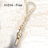 H - 014 -  Bosun's Whistle Key Chain Option
Free with Purchase of (BP-710) 17.25" Wooden Ships Wheel Mirror