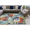 Ravella Tropical Fish Indoor/Outdoor Rug - Large  Rectangle 1