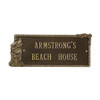 Personalized Seagull  Nautical Address Plaque - Two Lines