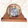 (262-1 7.5")
7.5" Deluxe Porthole Clock with Wooden Base