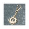 Brass Key Chain - Lifering with Anchor