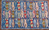 Swimming Fish Hooked Wool Rug