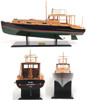 Hemingway Pilar Fishing Boat  with Optional Personalized Plaque