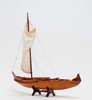 Hawaiian Canoe with Optional Personalized Plaque