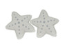 White Star Pillows - Set of 2