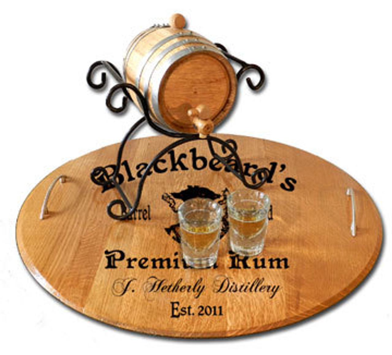 Blackbeard Distillery  Serving Tray - Personalized