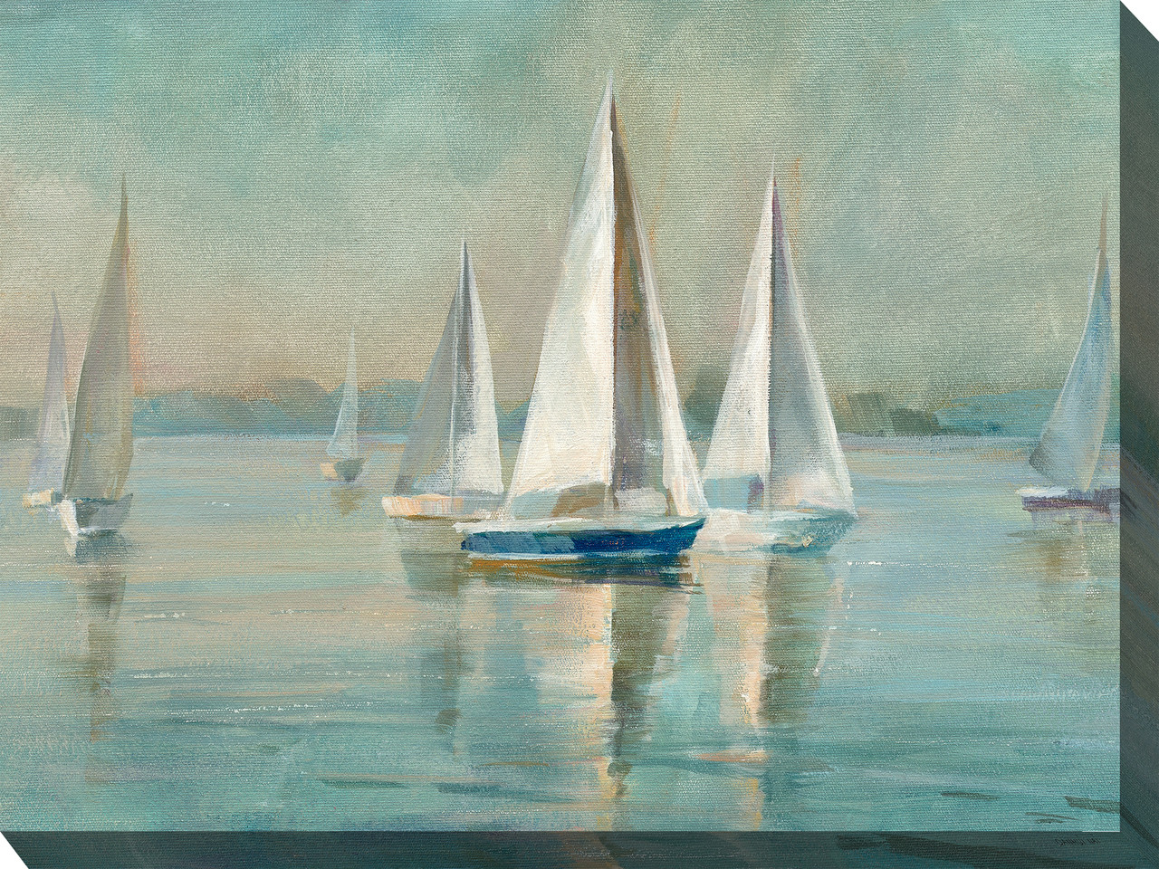 Smooth Sailing Outdoor Canvas Art