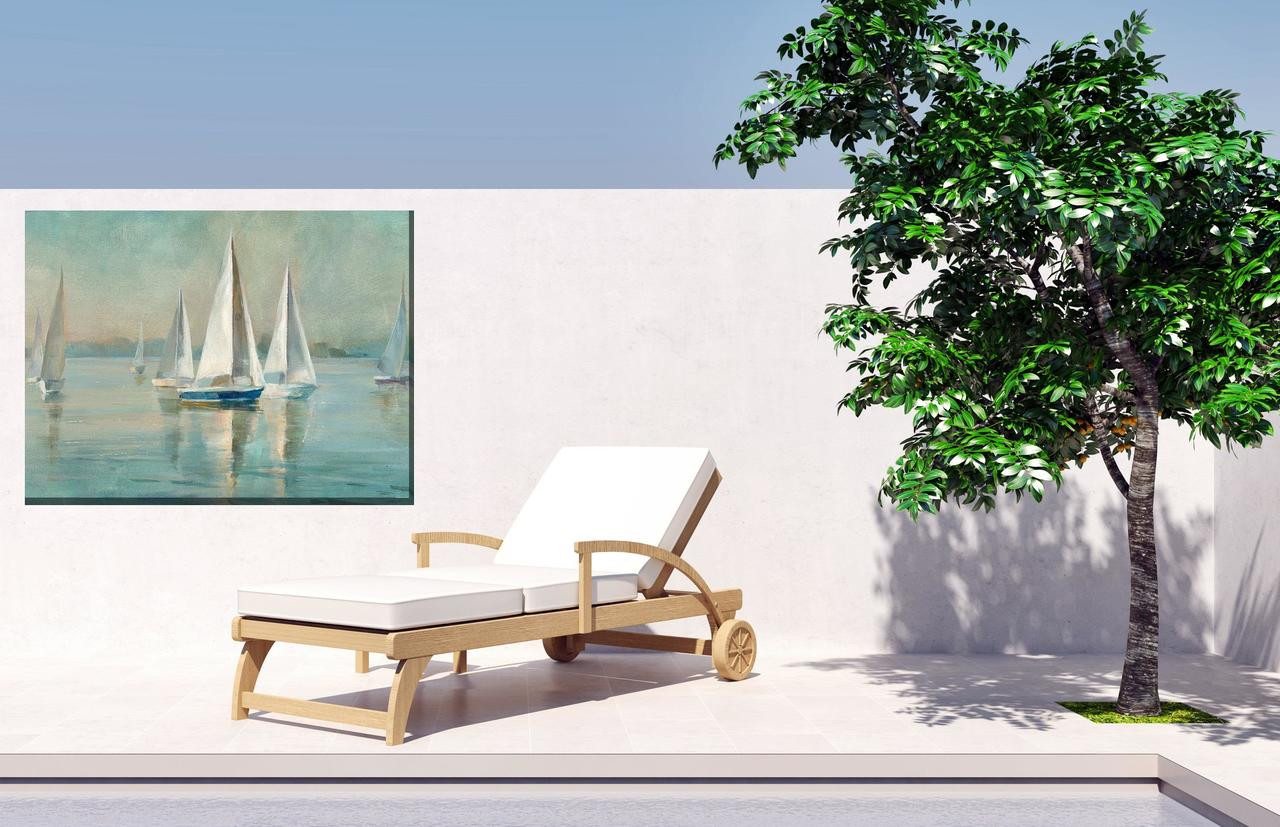 Smooth Sailing Outdoor Canvas Art