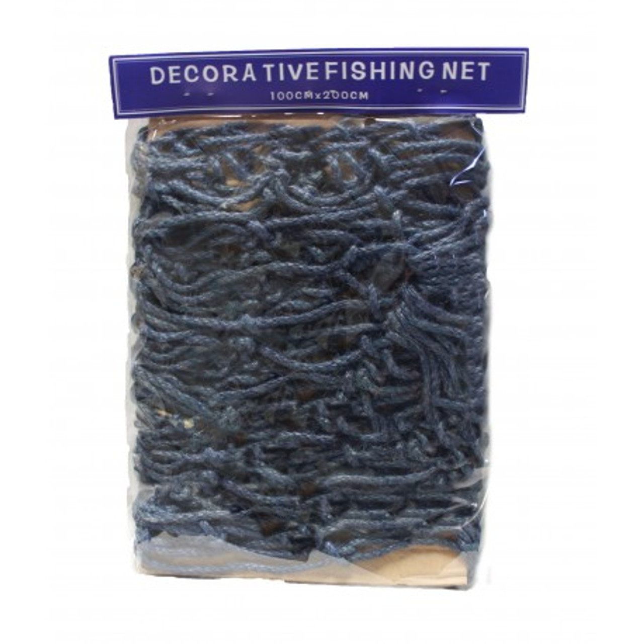 Blue Fishing Net - 40" x 80"