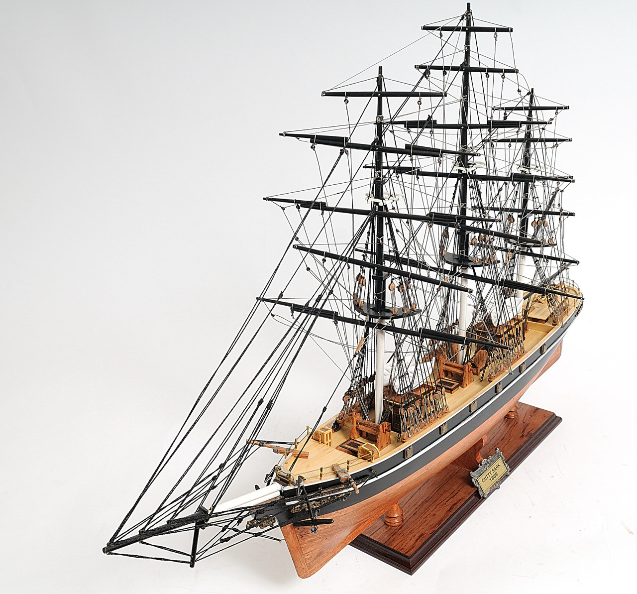  Cutty Sark Sailess Model Ship - 24.5"