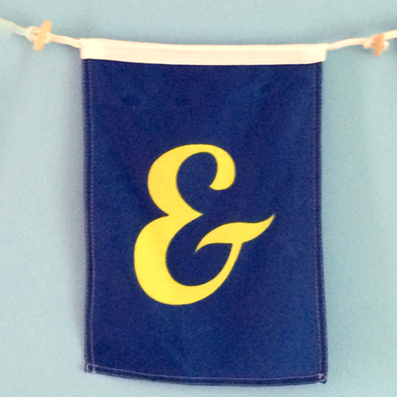 Nautical Signal Flag - & (Ampersand)