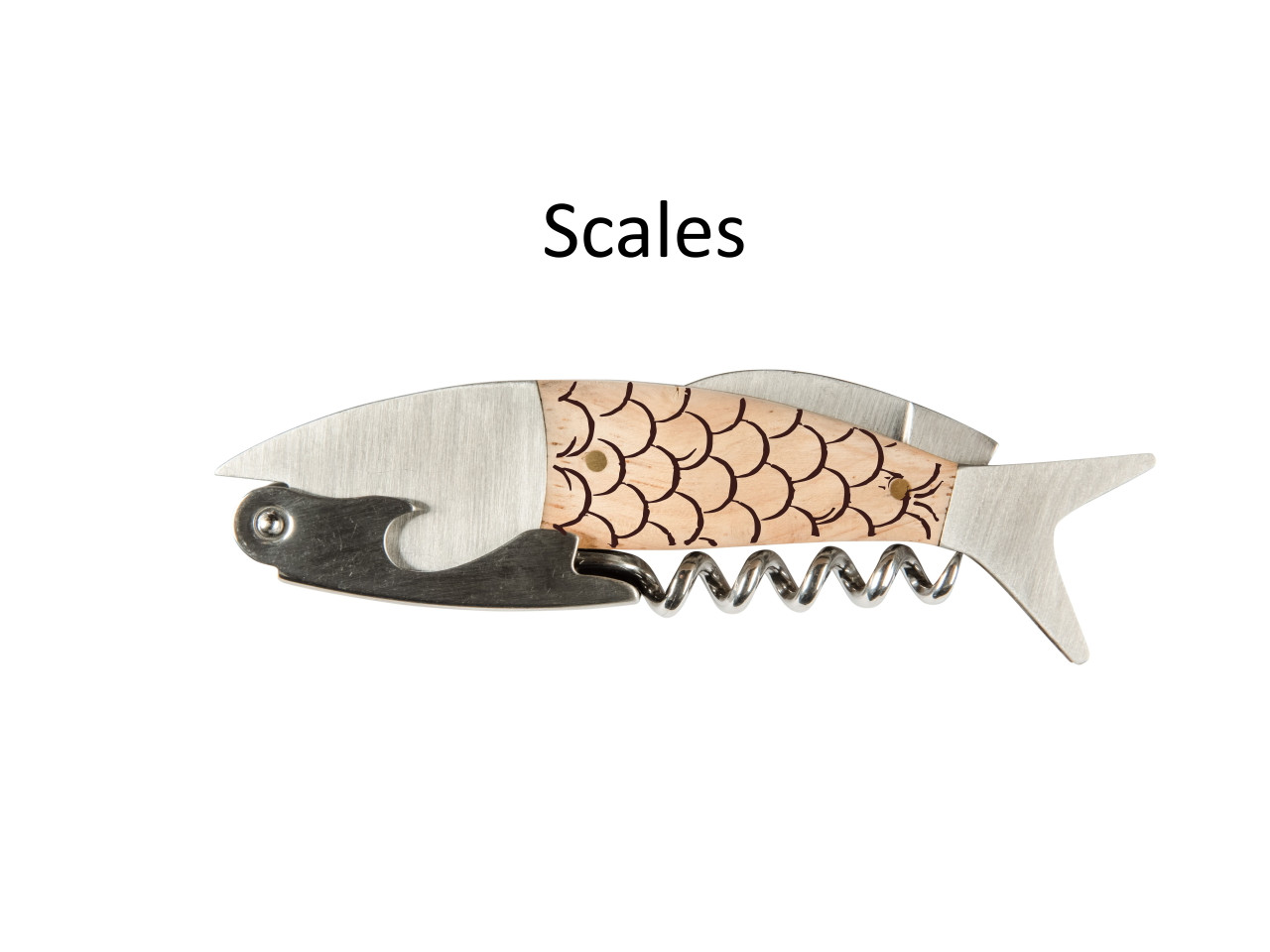 Coastal Single Pull Corkscrew Wine Opener – Choose Your Design – Optional Custom Engraving - Scales