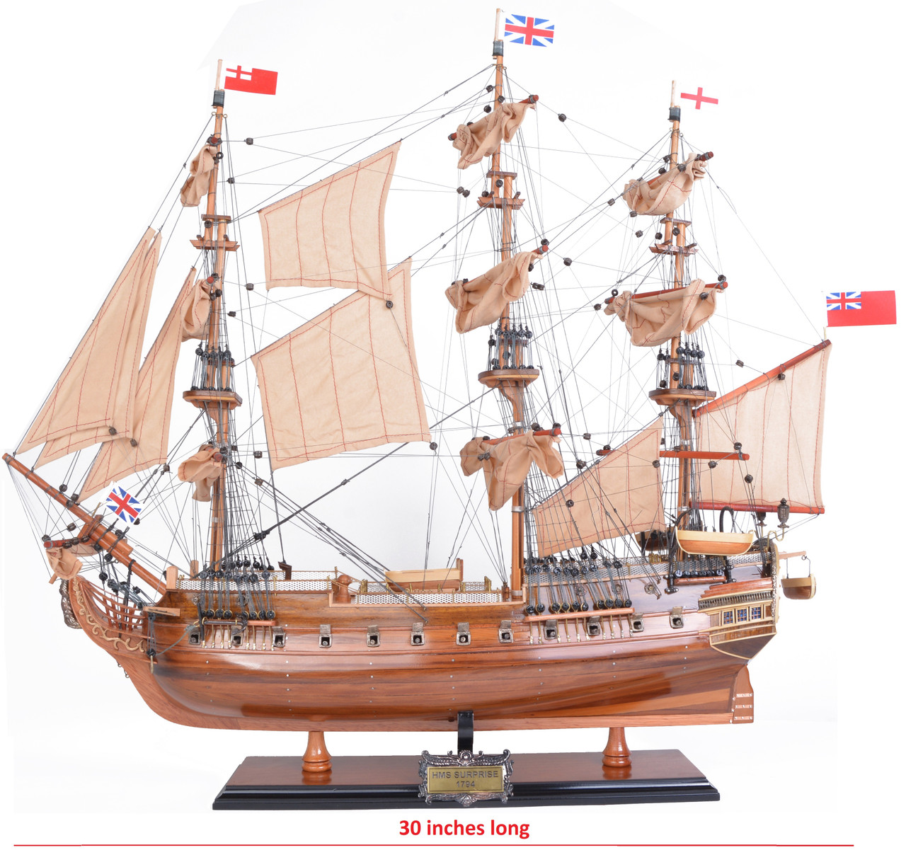 HMS Surprise Model Ship - 26.75"