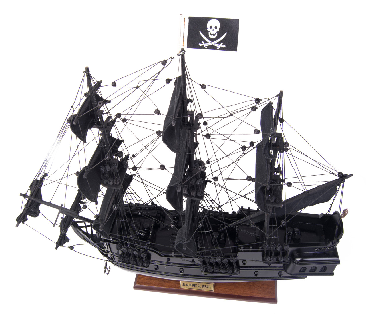 Black Pearl Pirate Ship Model Ship - 19"
