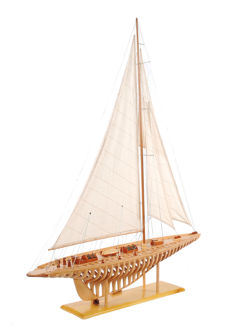 Shamrock Open Hull Model Ship - 46"