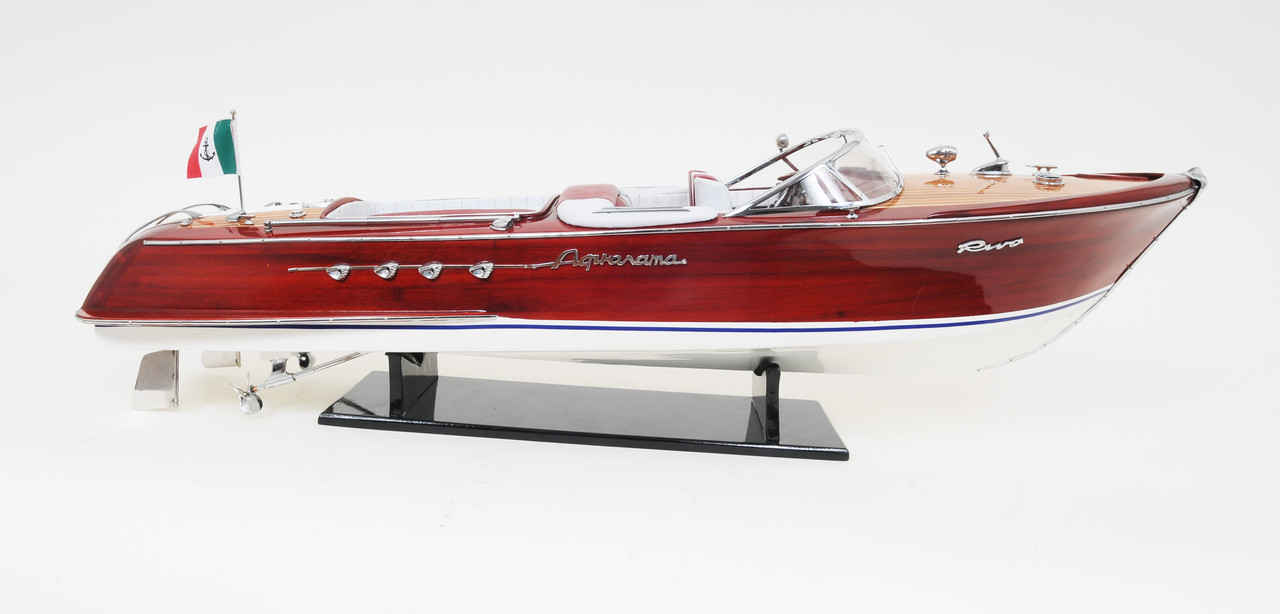 Painted Riva Aquarama - RC Ready - 35"