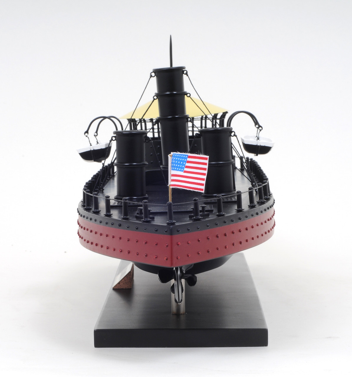 USS Monitor Model Warship - 24"