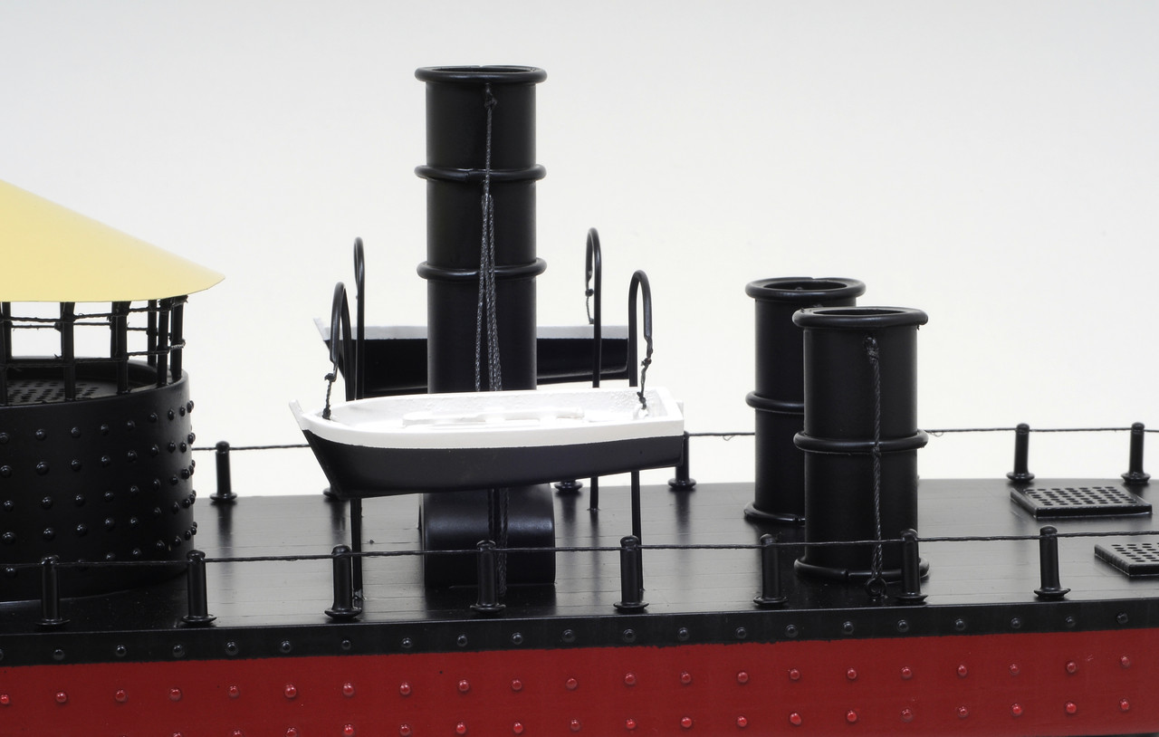 USS Monitor Model Warship - 24"