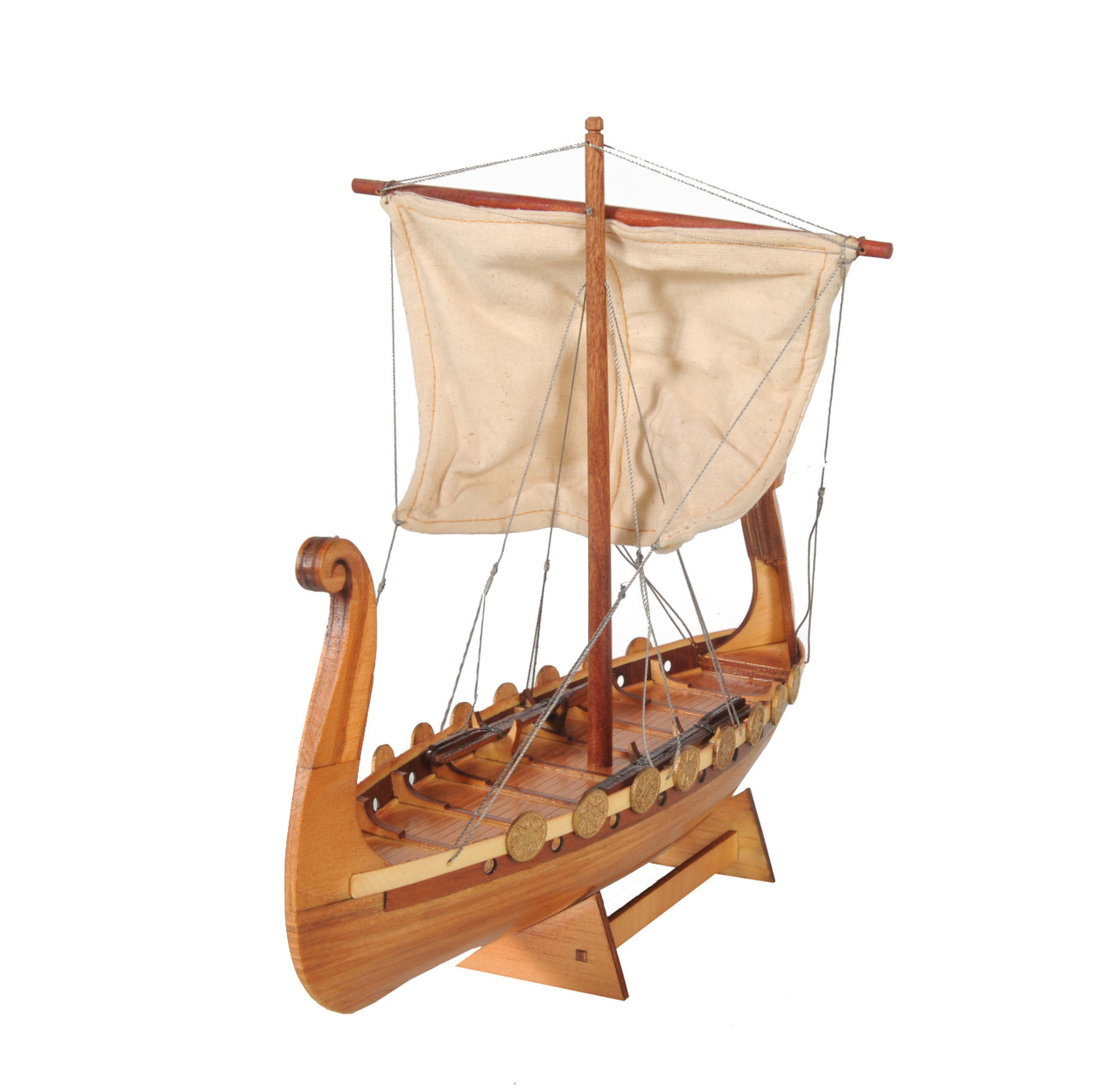 Drakkar Viking Model Ship - 12" 