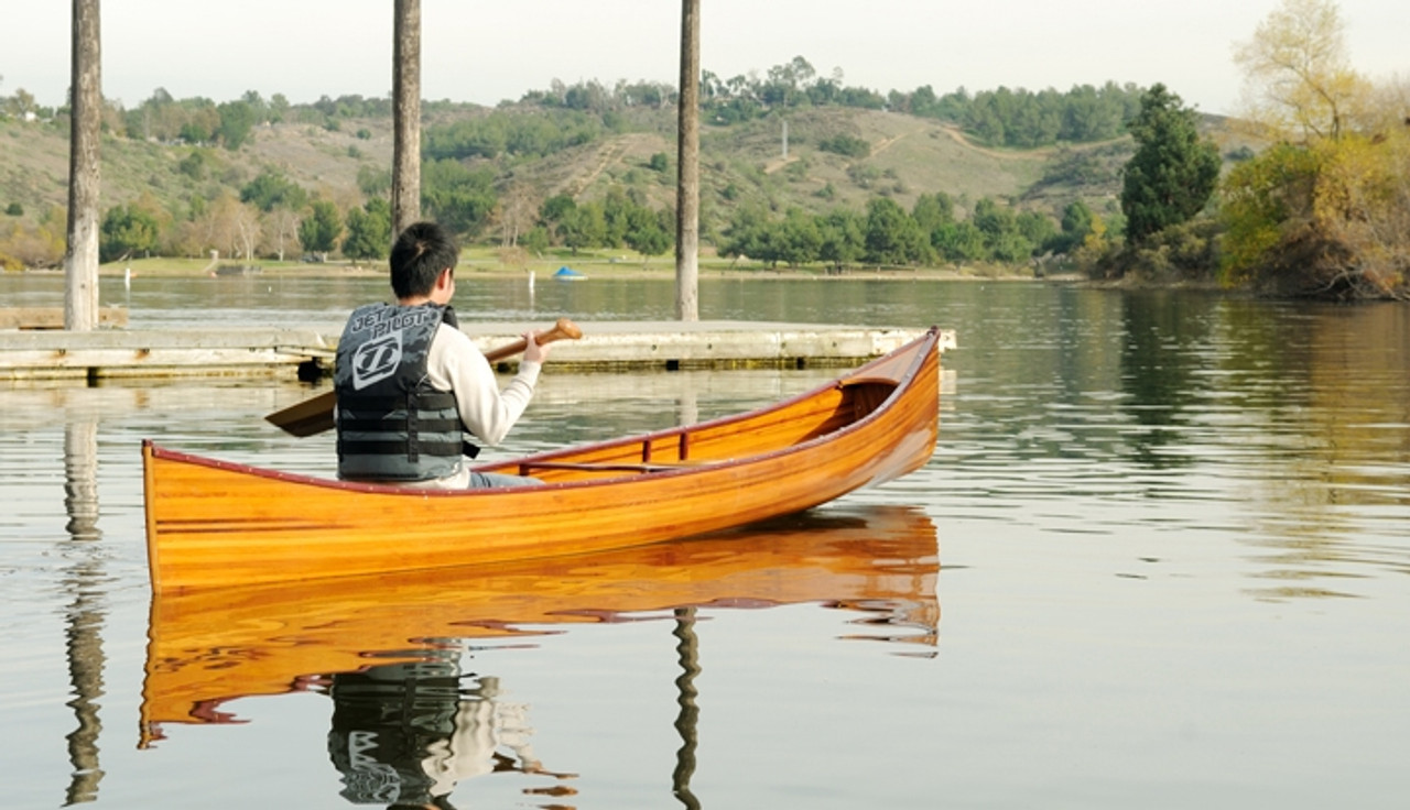 Wooden Canoe - 18' (K002)