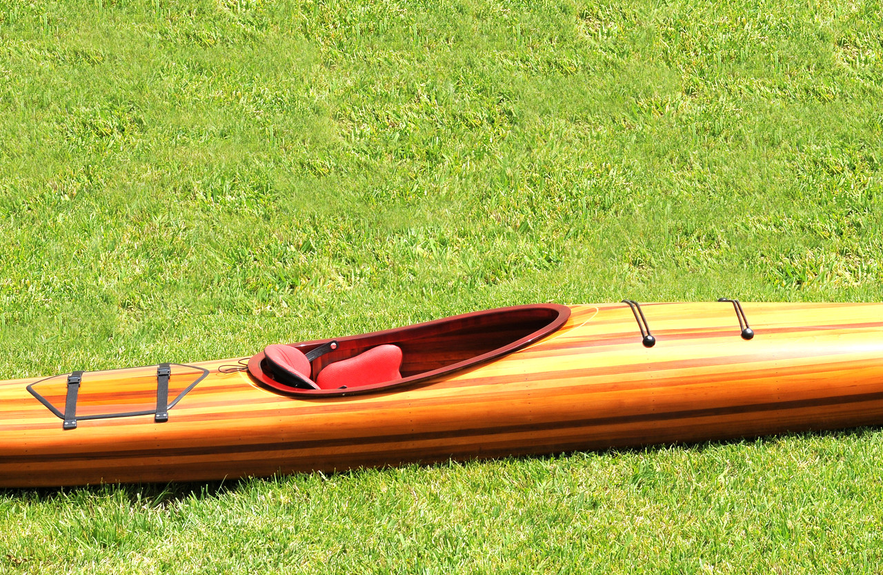 Hudson Wooden Kayak with High Deck 18'
