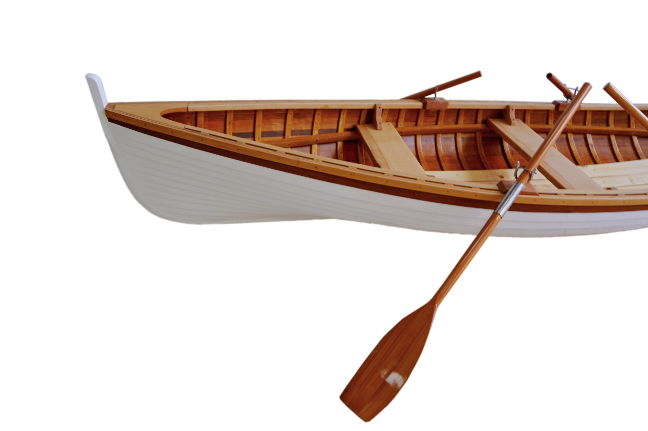 Clinker Built Whitehall Row Boat - 12' (K203)