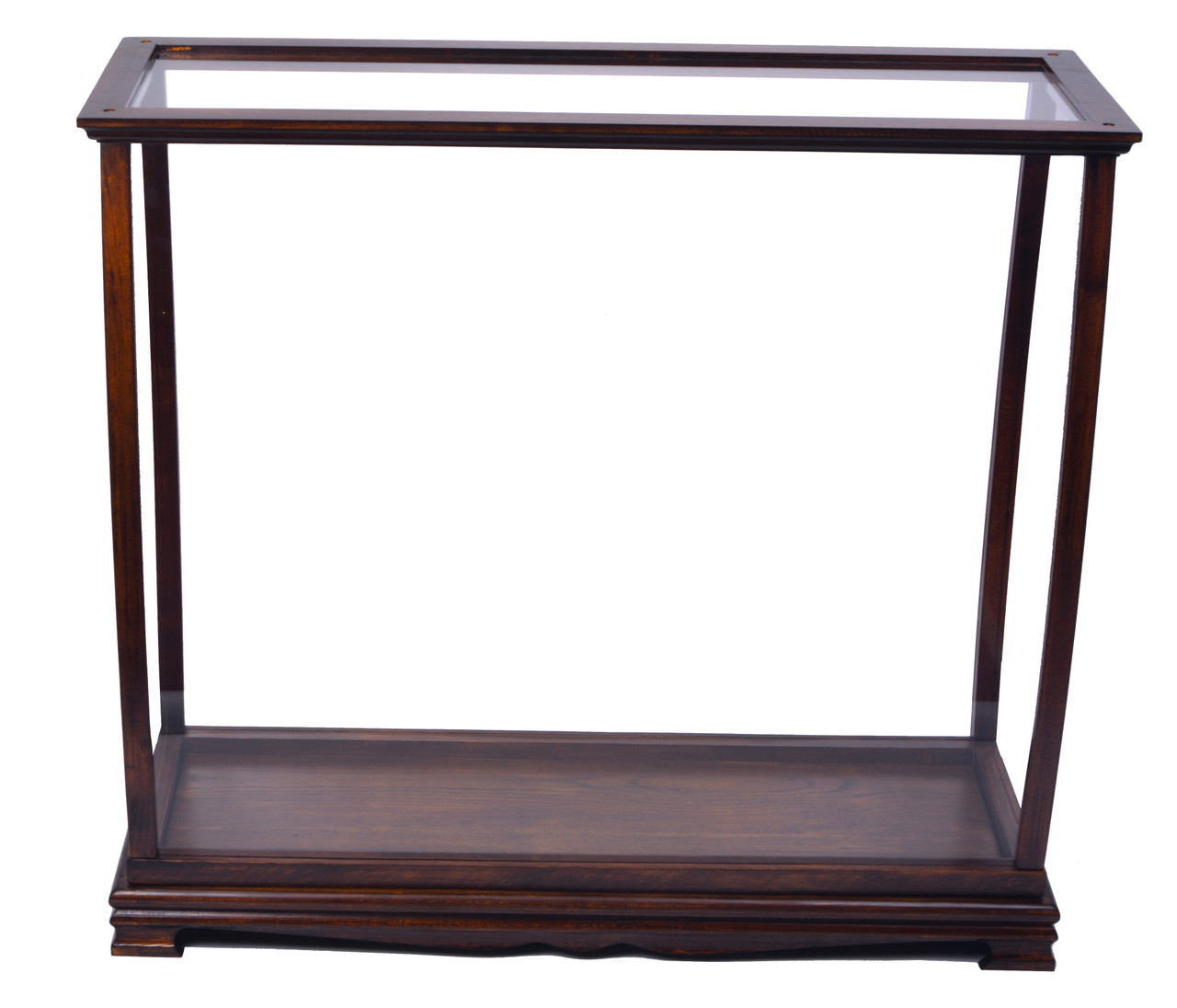 Display Case for Small to Midsize Tall Ship - Classic Brown (P095)