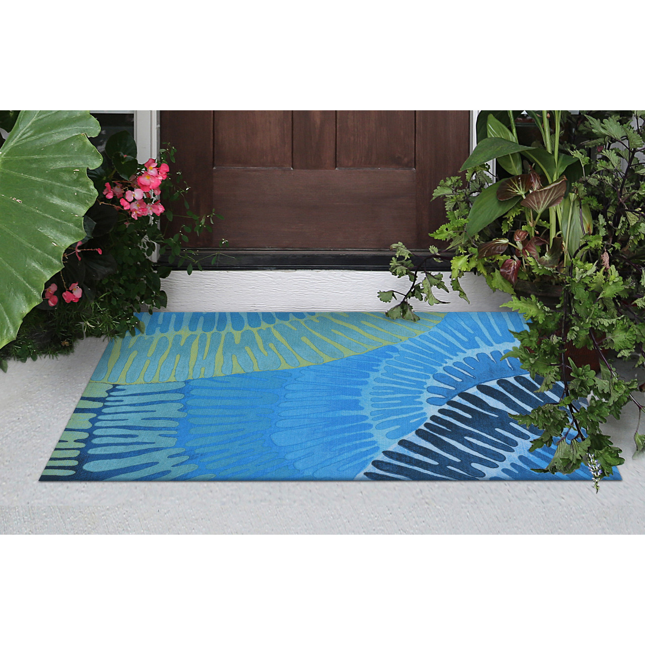 Visions IV Cirque Caribe Indoor/Outdoor Rug