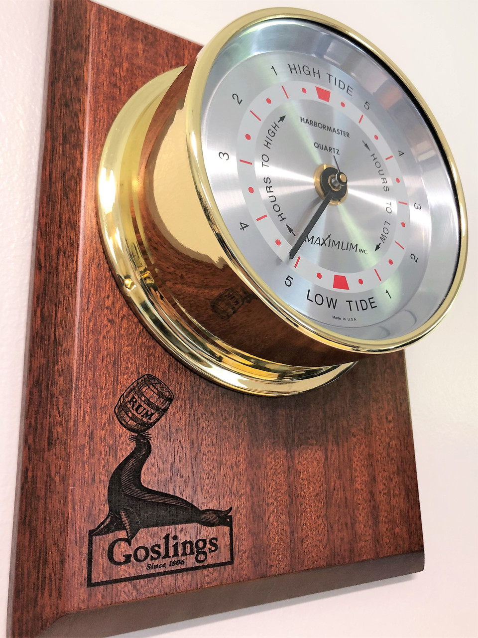 Merlin Wind Speed and Direction Instrument - Polished Brass Case