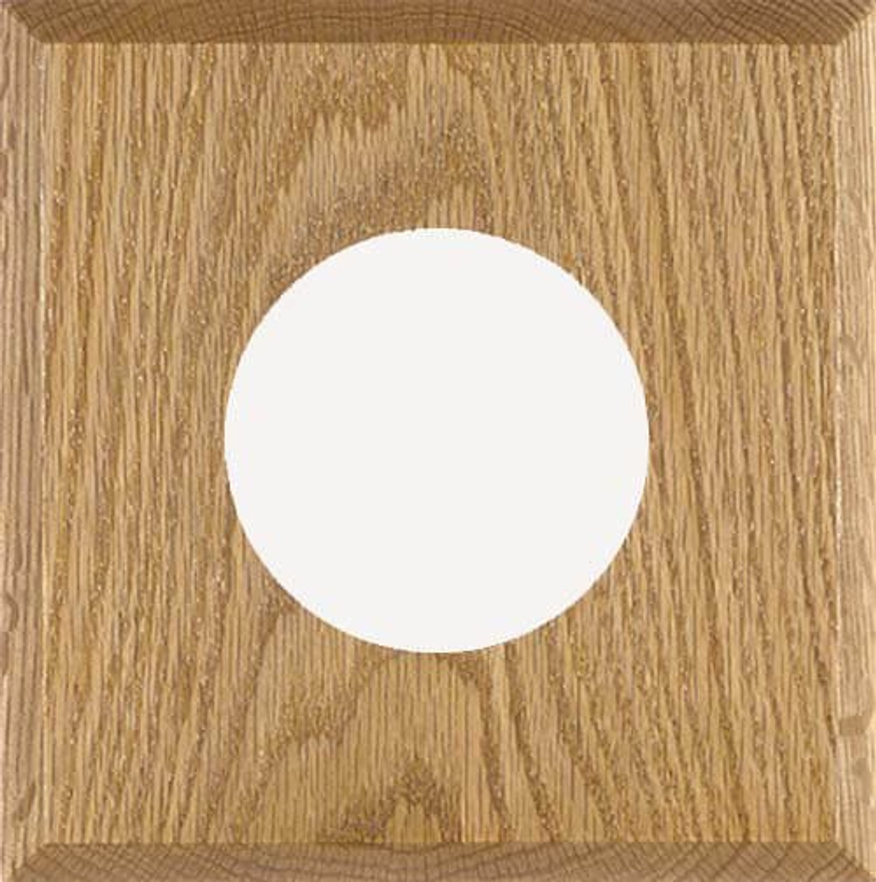 Oak Panel Mount for Mystic Digital Thermometer and Barometer Instrument