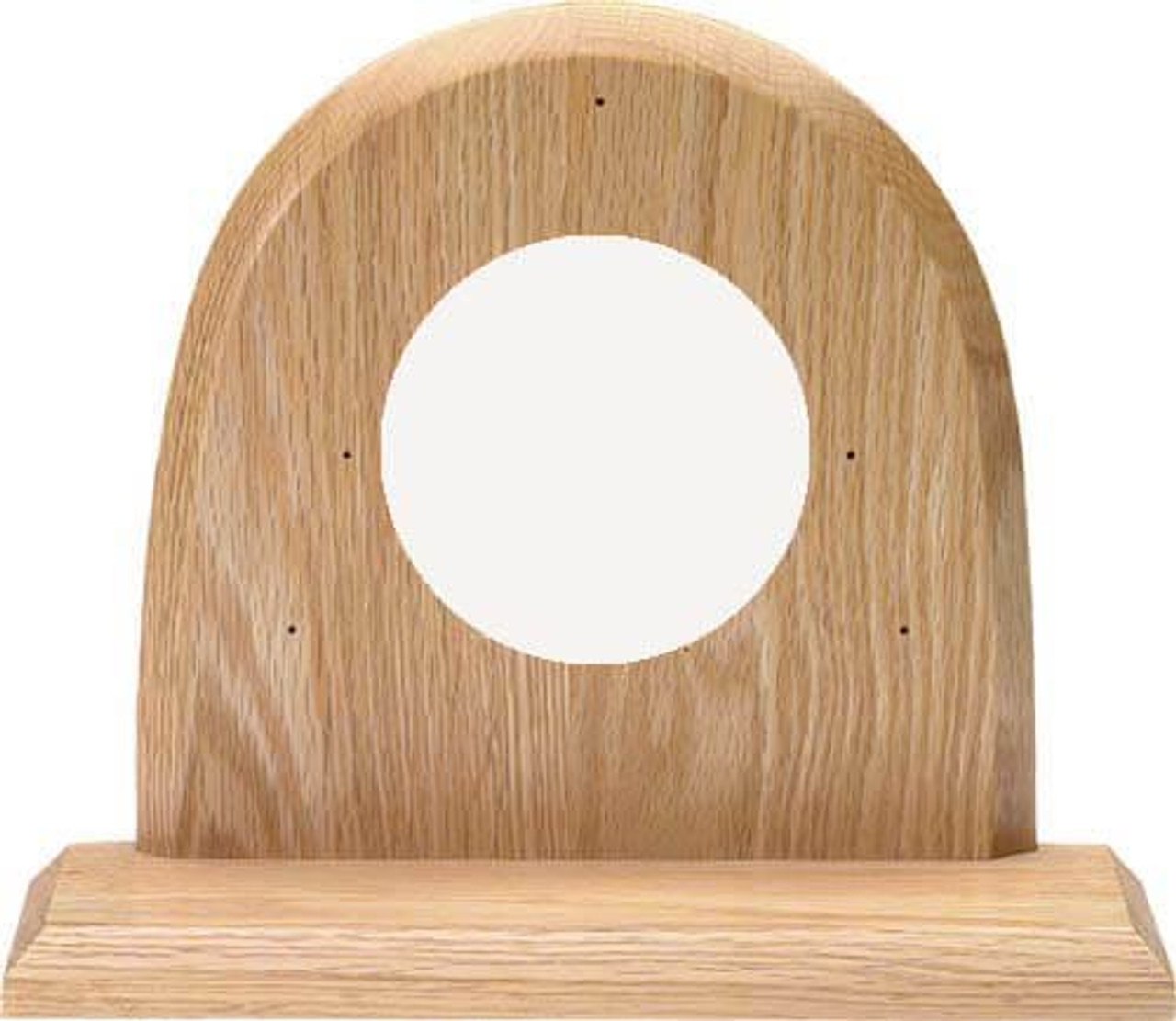 Oak Mantle Mount for Comfortminder Humidity and Thermometer Comfort Reading Instrument