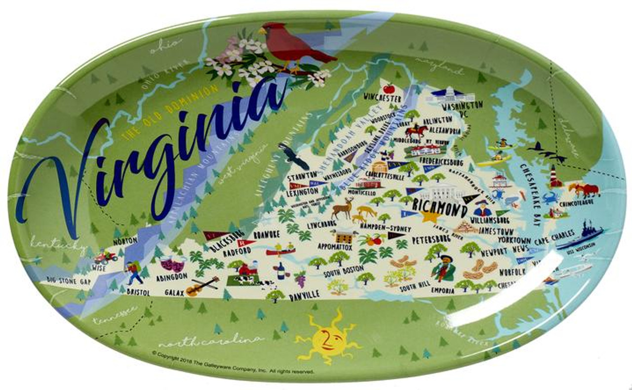 Tidbit Tray - Virginia - Set of 4