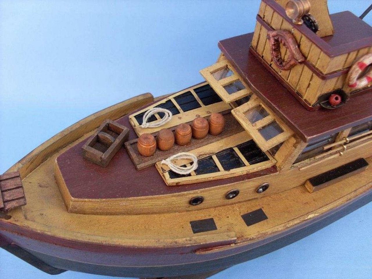 Wooden Jaws - Orca Model Boat 20"