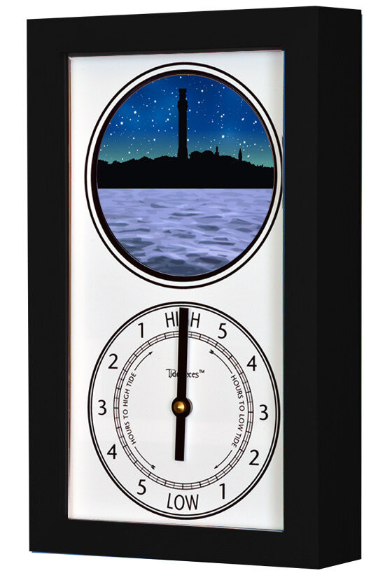 Provincetown Lighthouse (MA) Mechanical Animated Tide Clock