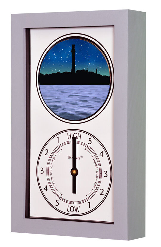 Provincetown Lighthouse (MA) Mechanical Animated Tide Clock